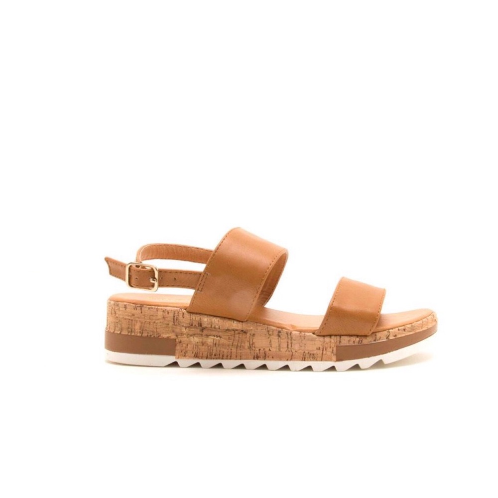 HOST PICK Camel double band ankle strap sandals!!